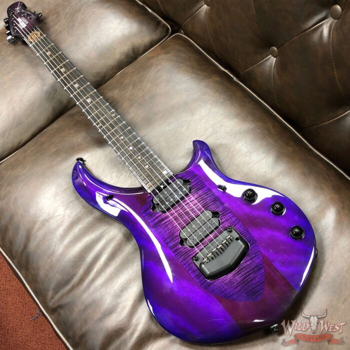 Ernie Ball Music Man John Petrucci Majesty Monarchy 6 Ebony Board Majestic Purple - Image 15