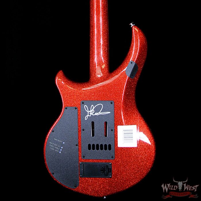 Ernie Ball Music Man BFR Limited Edition #94 of 105 John Petrucci Signed Majesty Cinnabar Red - Image 4