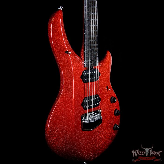 Ernie Ball Music Man BFR Limited Edition #94 of 105 John Petrucci Signed Majesty Cinnabar Red - Image 5