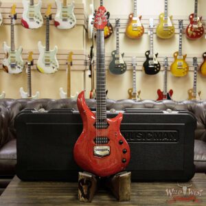 Ernie Ball Music Man BFR Limited Edition #94 of 105 John Petrucci Signed Majesty Cinnabar Red - Image 12
