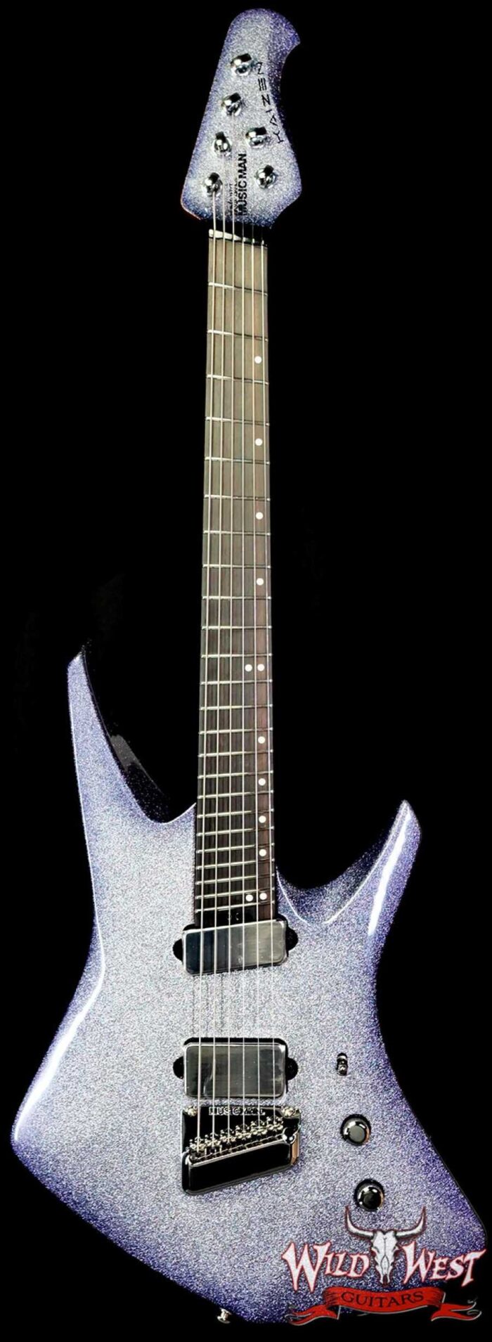 Ernie Ball Music Man Kaizen 6-String Electric Guitar Roasted Maple with Ebony Fretboard Radium 6.70 LBS - Image 1