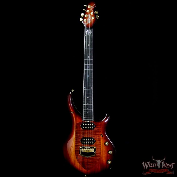 Ernie Ball Music Man Limited Edition #83 of 90 BFR John Petrucci Signed Majesty Koa Top Koa Burst - Image 5