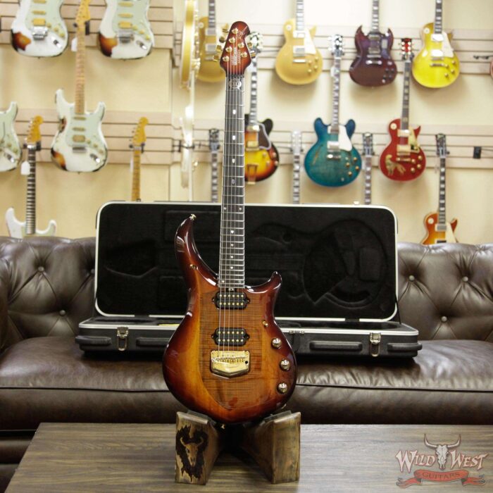 Ernie Ball Music Man Limited Edition #83 of 90 BFR John Petrucci Signed Majesty Koa Top Koa Burst - Image 12