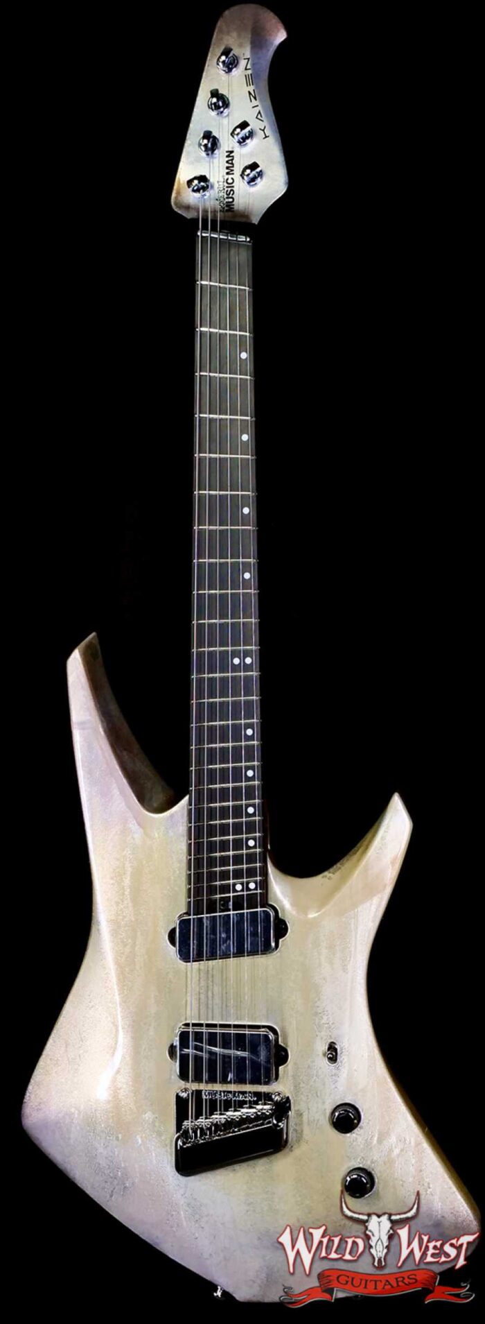 Ernie Ball Music Man Limited Edition Tosin Abasi Kaizen-6 Gallium 6.55 LBS - Image 1