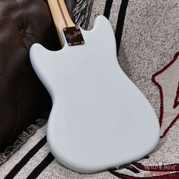 Fender American Performer Mustang Rosewood Fingerboard Sonic Blue 7.65 LBS - Image 9