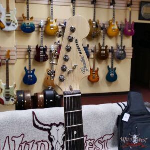 Fender American Performer Mustang Rosewood Fingerboard Sonic Blue 7.65 LBS - Image 5