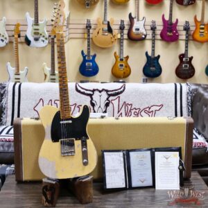 2025 NAMM FMIC #026 Fender Custom Shop 1951 Nocaster Heavy Relic Faded Aged Nocaster Blonde 6.70 LBS - Image 6