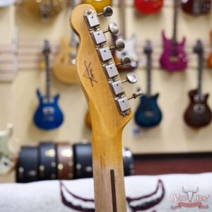 2025 NAMM FMIC #026 Fender Custom Shop 1951 Nocaster Heavy Relic Faded Aged Nocaster Blonde 6.70 LBS - Image 11