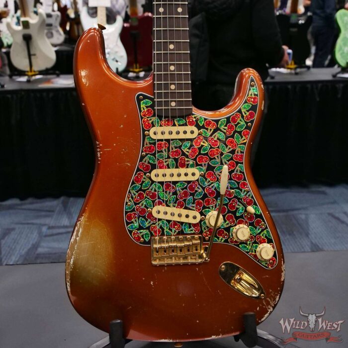2025 NAMM FMIC #370 Fender Custom Shop Cocktail Collection Jason Smith Masterbuilt Manhattan Stratocaster One of A Kind (Pre-order) - Image 4