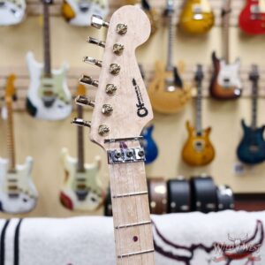2025 NAMM FMIC #614 Charvel Custom Shop USA Special Edition San Dimas Birdseye Maple Neck HH Floyd Rose Robin’s Egg Blue 8.65 LBS - Image 7