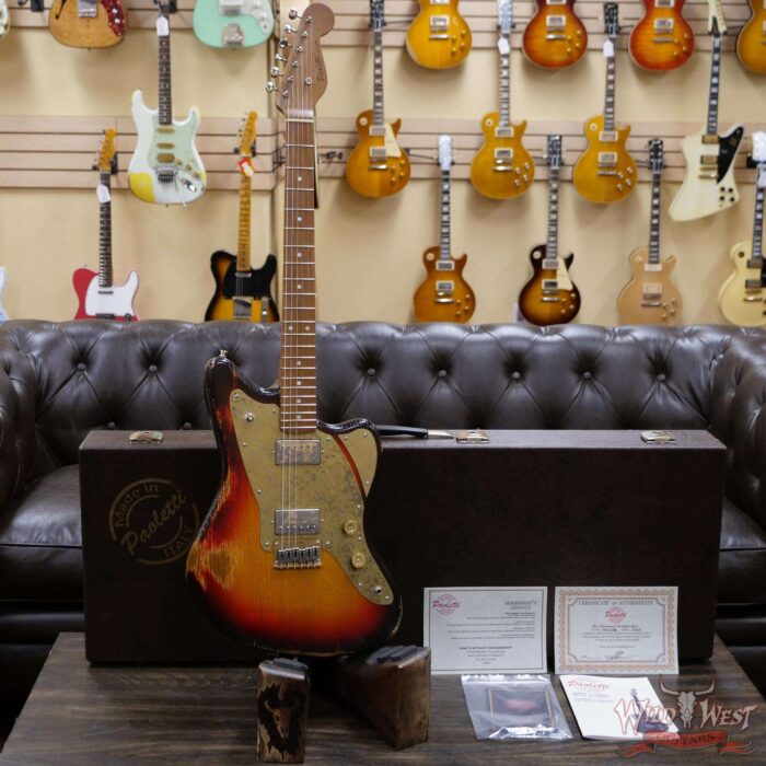 Paoletti Handmade Guitars 112 3-Tone Sunburst HH Art. PW1122PAF - Image 6