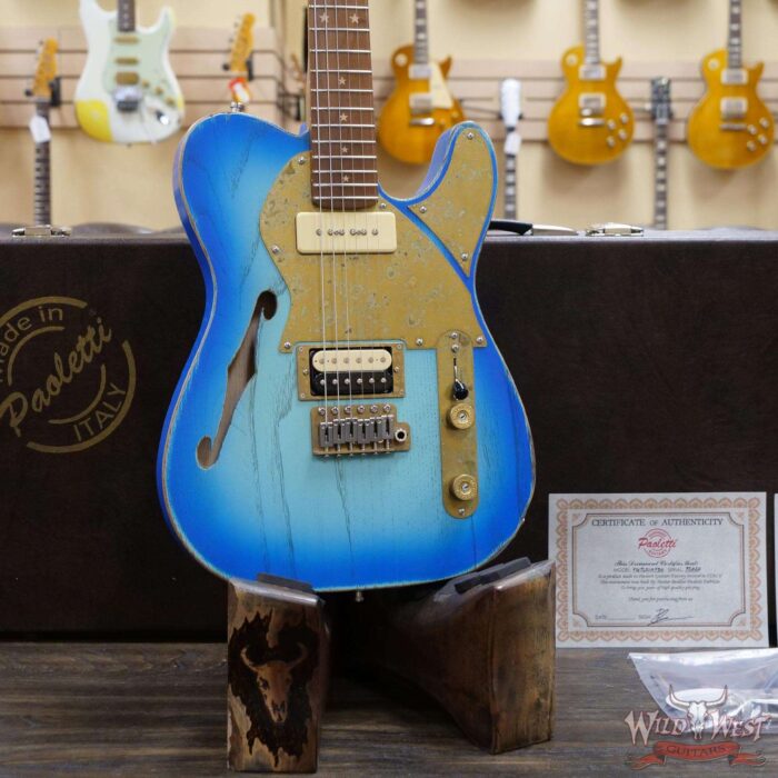 Paoletti Handmade Guitars Nancy Lounge H-P90 Art. PWTL08C/HP90 - Image 8