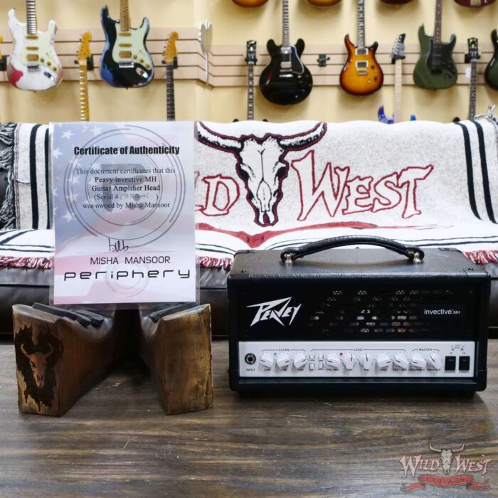 Peavy invective.MH Mini Amp Head Owned by Misha Mansoor (Periphery) - Image 2