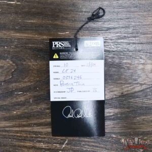 Paul Reed Smith PRS Wild West Guitars Special Run CE 24 Painted Black Neck 57/08 Covered Pickups Eriza Verde 7.65 LBS - Image 11