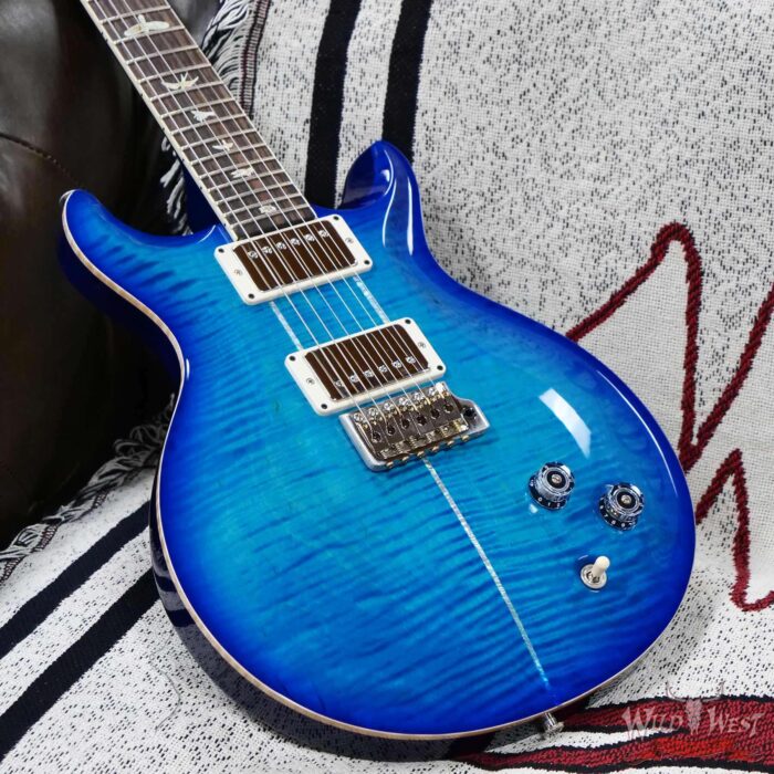 2025 Paul Reed Smith PRS Core Series Santana Retro Rosewood Fingerboard Carroll Blue Burst 7.45 lbs - Image 7