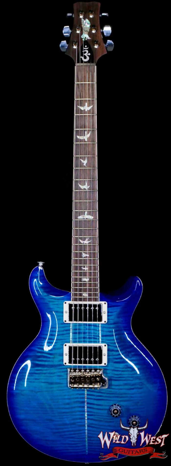 2025 Paul Reed Smith PRS Core Series Santana Retro Rosewood Fingerboard Carroll Blue Burst 7.45 lbs - Image 1