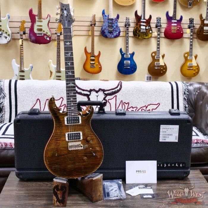 Paul Reed Smith PRS Core 40th Anniversary Custom 24 Limited Edition Tiger Eye 7.80 lbs - Image 6