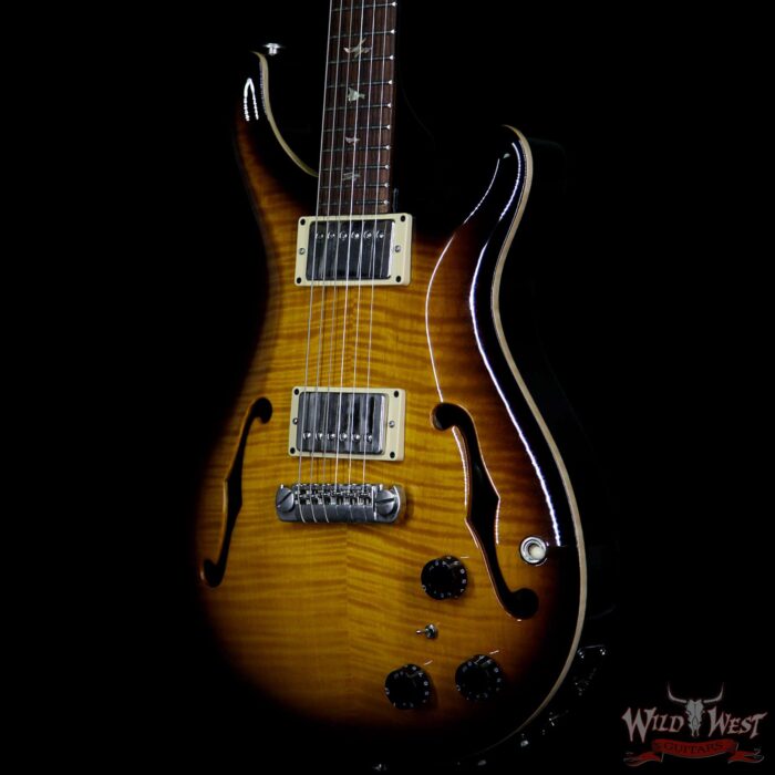 2000 Paul Reed Smith PRS 10 Top Hollowbody Piezo Rosewood Fingerboard Tobacco Burst - Image 4