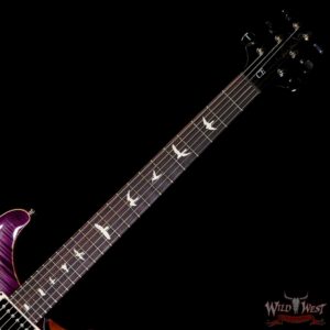 Paul Reed Smith PRS Wild West Guitars 2023 Special Run CE 24 Painted Black Neck 57/08 Pickups Faded Grey Black Purple Burst - Image 4