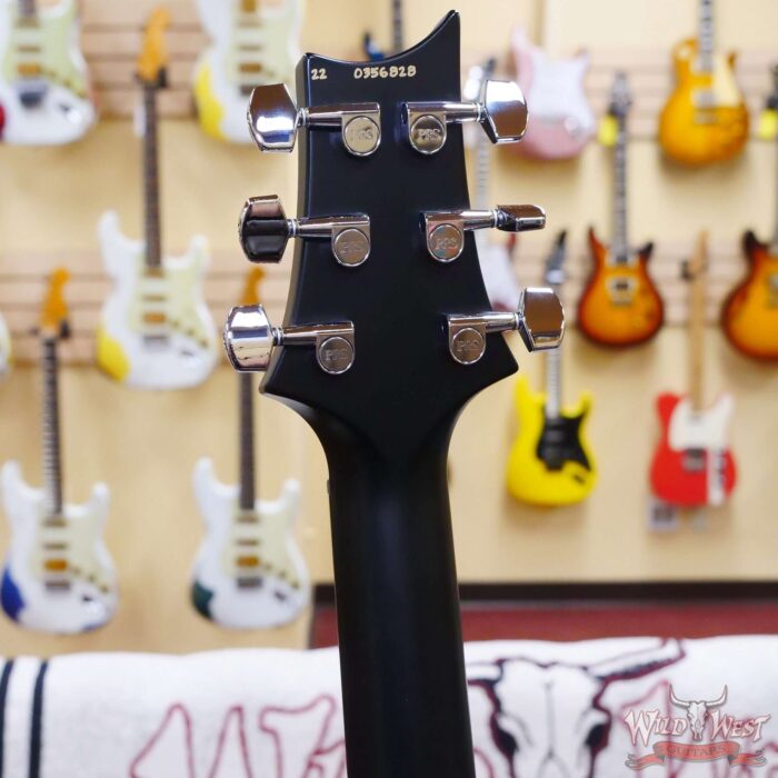 Paul Reed Smith PRS Wild West Guitars 2023 Special Run CE 24 Painted Black Neck 57/08 Pickups Faded Grey Black Purple Burst - Image 9
