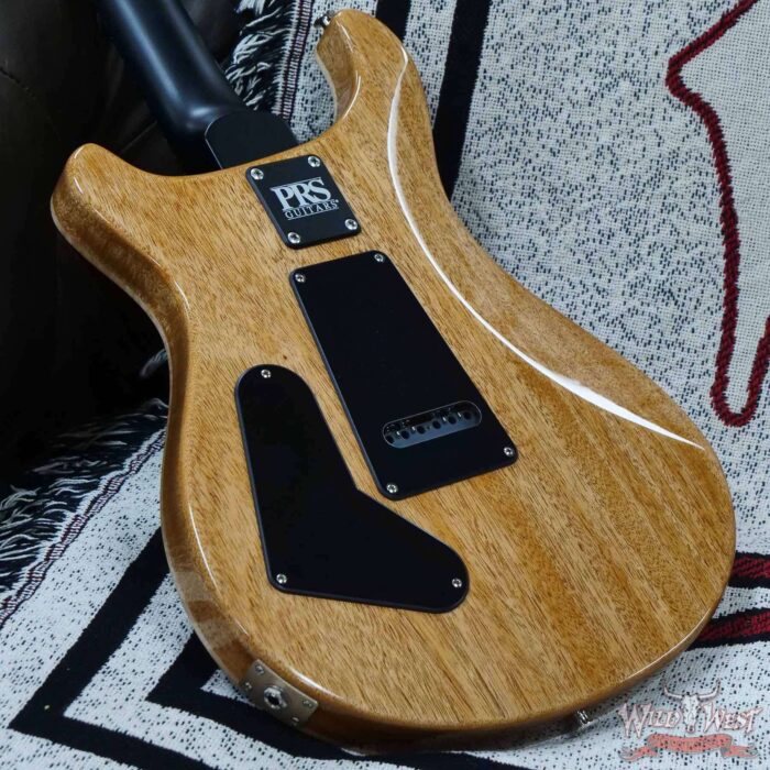 Paul Reed Smith PRS Wild West Guitars 2023 Special Run CE 24 Painted Black Neck 57/08 Pickups Faded Grey Black Purple Burst - Image 10