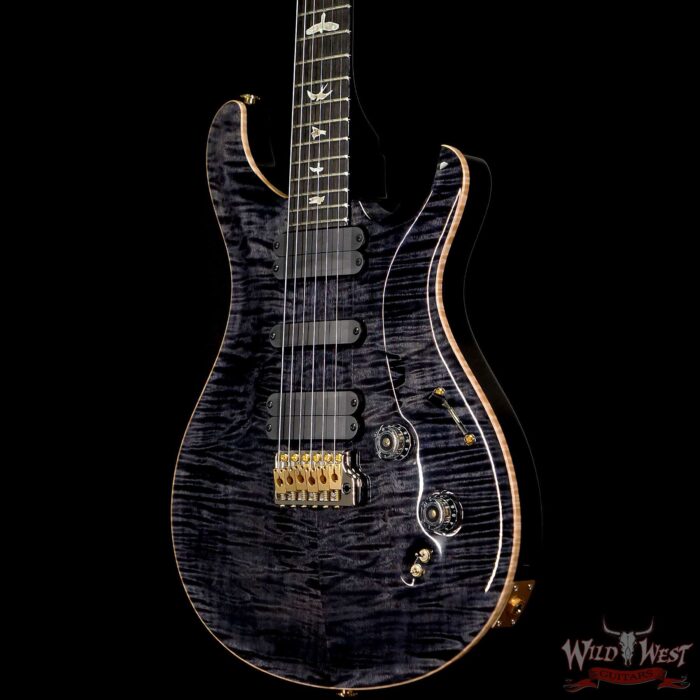 Paul Reed Smith PRS 2020 Experience Flame 10 Top 509 Ebony Fingerboard Gray Black - Image 3