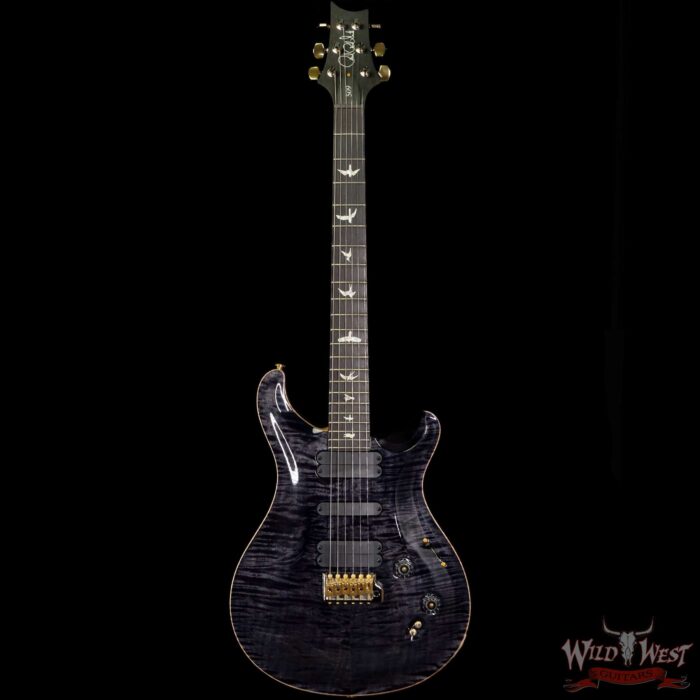 Paul Reed Smith PRS 2020 Experience Flame 10 Top 509 Ebony Fingerboard Gray Black - Image 4