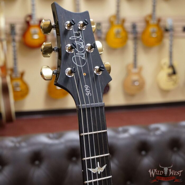 Paul Reed Smith PRS 2020 Experience Flame 10 Top 509 Ebony Fingerboard Gray Black - Image 7