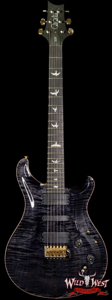 Paul Reed Smith PRS 2020 Experience Flame 10 Top 509 Ebony Fingerboard Gray Black