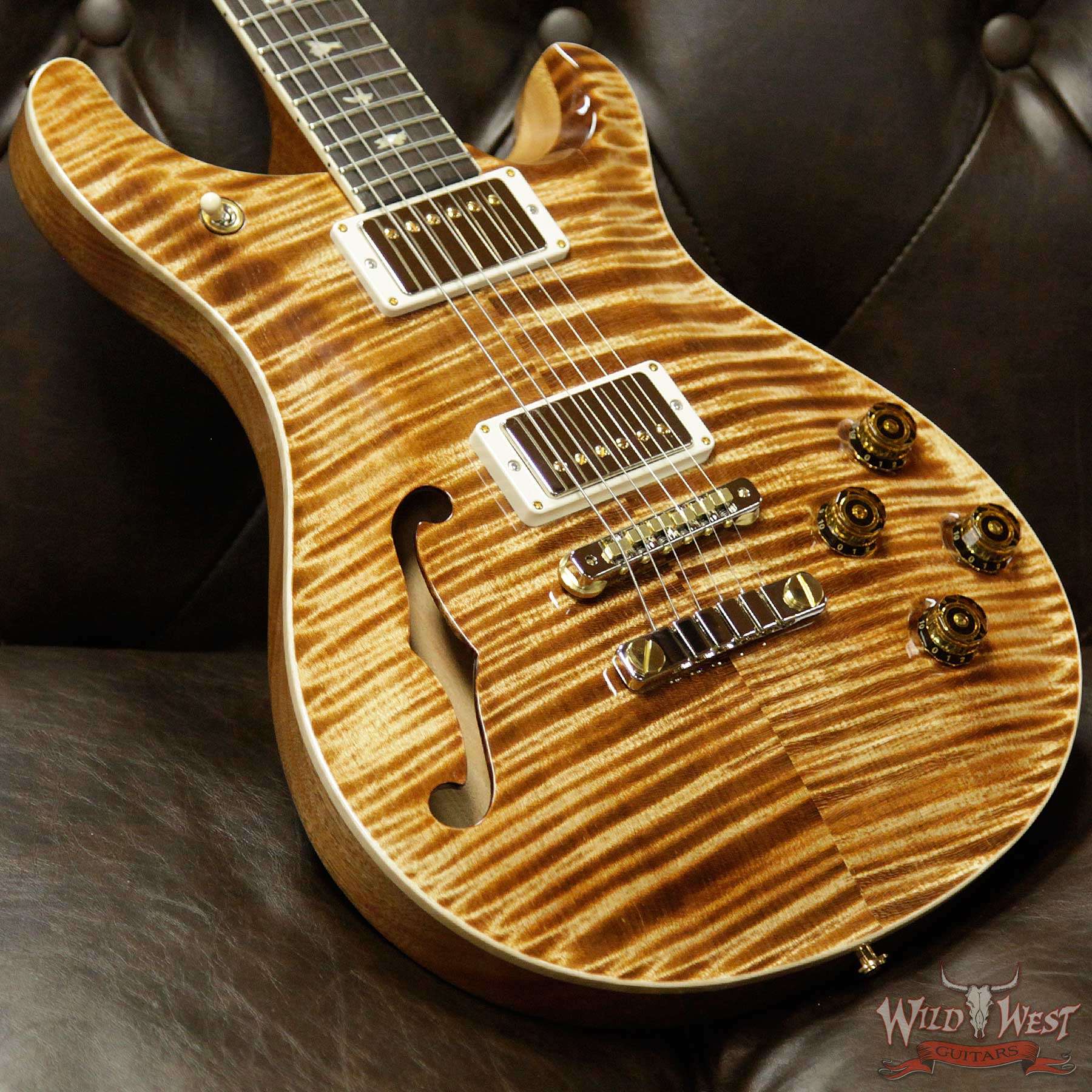 prs-20th-594sh-284148-d5__wwg.jpg PRS Wild West Guitars 20th Anniversary Limited Run # 21 of 40 Wood Library Artist Package Semi-Hollow McCarty 594 Copperhead - Image 13