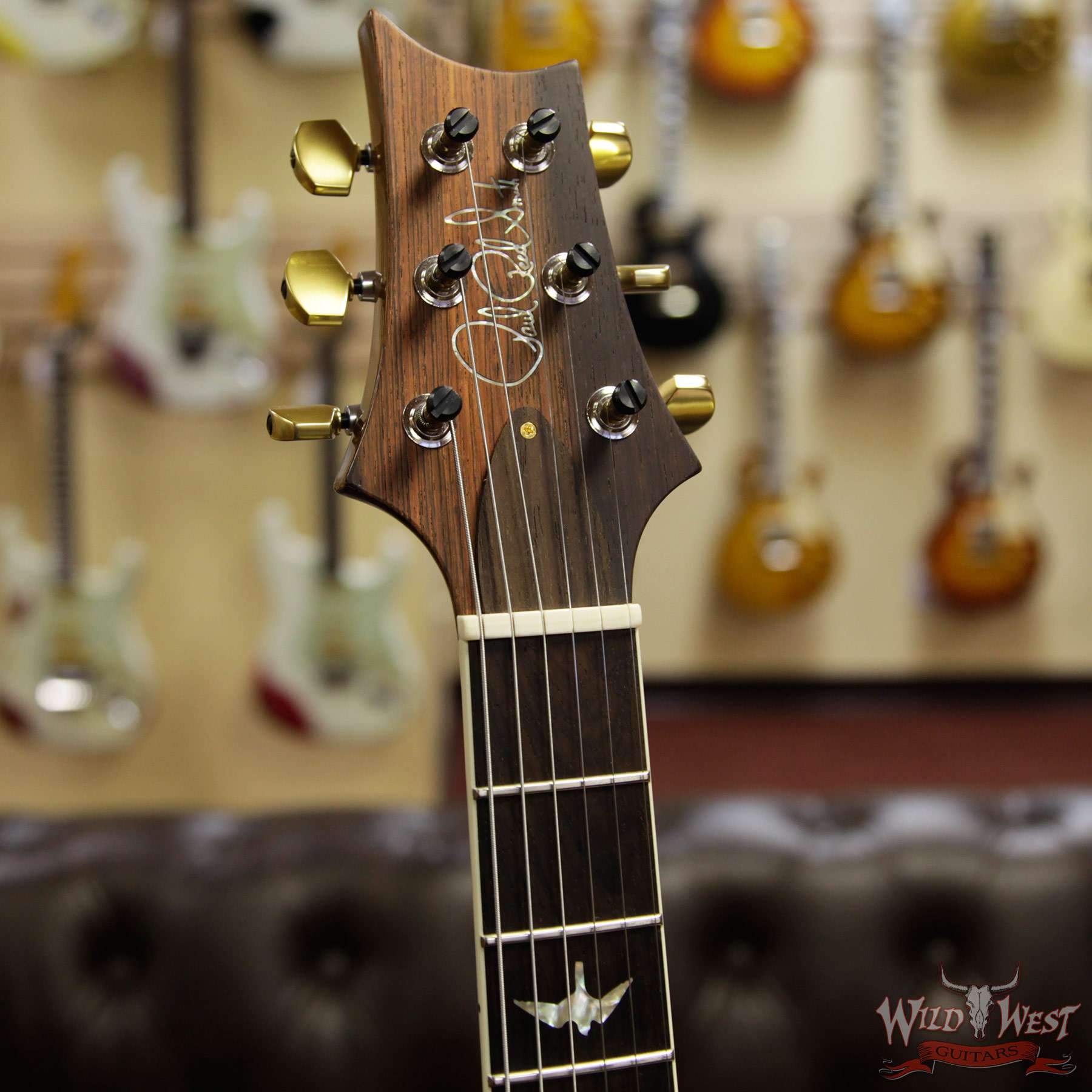 prs-20th-594sh-284148-hf__wwg.jpg PRS Wild West Guitars 20th Anniversary Limited Run # 21 of 40 Wood Library Artist Package Semi-Hollow McCarty 594 Copperhead - Image 7