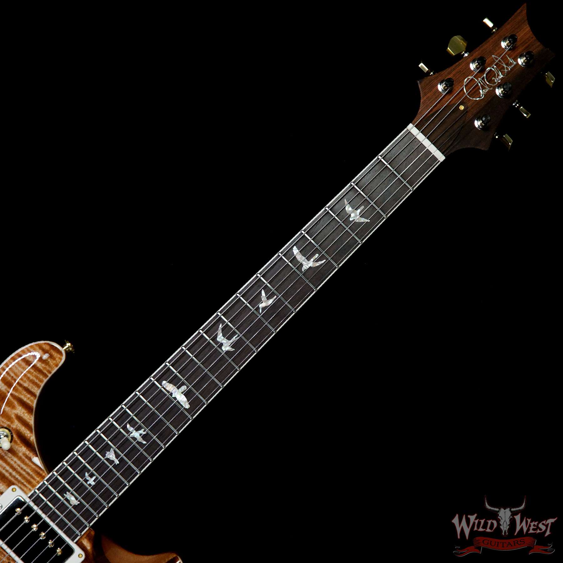 prs-20th-594sh-284148-nf__wwg.jpg PRS Wild West Guitars 20th Anniversary Limited Run # 21 of 40 Wood Library Artist Package Semi-Hollow McCarty 594 Copperhead - Image 8