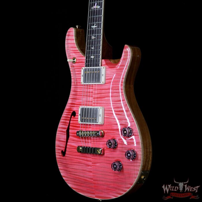 PRS Wild West Guitars 20th Anniversary Limited Run # 28 of 40 Wood Library Artist Package Semi-Hollow McCarty 594 Bonnie Pink - Image 2