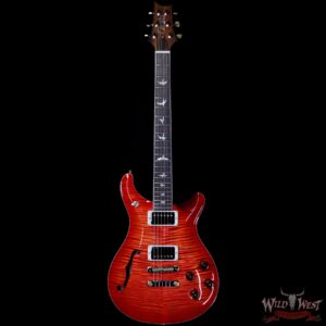 PRS Wild West Guitars 20th Anniversary Limited Run # 22 of 40 Wood Library Artist Package Semi-Hollow McCarty 594 Blood Orange - Image 4