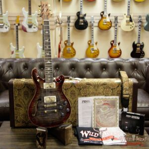PRS Wild West Guitars 20th Anniversary Limited Run # 23 of 40 Wood Library Artist Package Semi-Hollow McCarty 594 Charcoal Cherry Burst - Image 8
