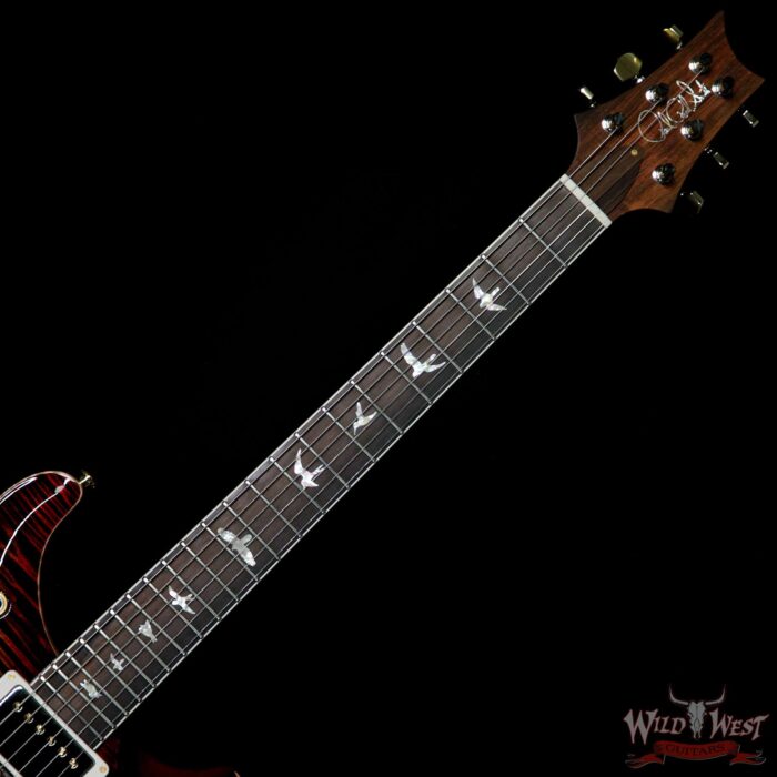 PRS Wild West Guitars 20th Anniversary Limited Run # 23 of 40 Wood Library Artist Package Semi-Hollow McCarty 594 Charcoal Cherry Burst - Image 6