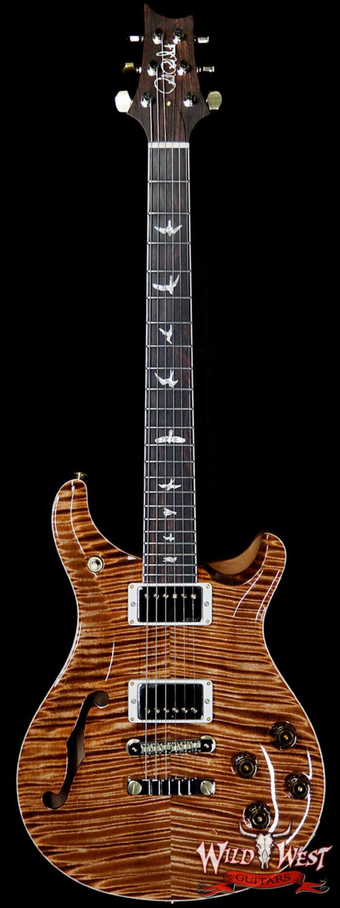 PRS Wild West Guitars 20th Anniversary Limited Run # 26 of 40 Wood Library Artist Package Semi-Hollow McCarty 594 Copperhead - Image 1