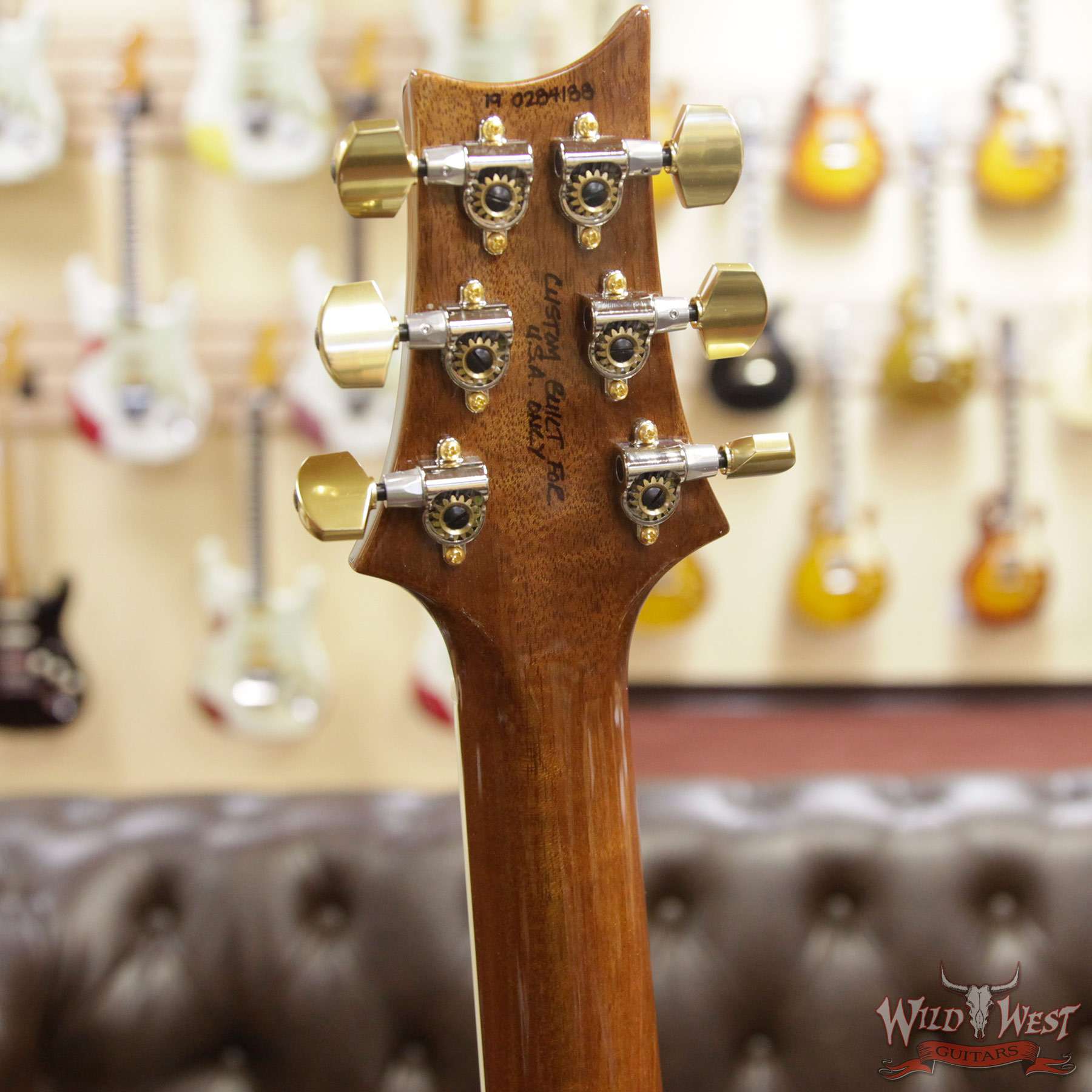 prs-20th-594sh-284188-hb__wwg.jpg PRS Wild West Guitars 20th Anniversary Limited Run # 27 of 40 Wood Library Artist Package Semi-Hollow McCarty 594 River Blue - Image 14