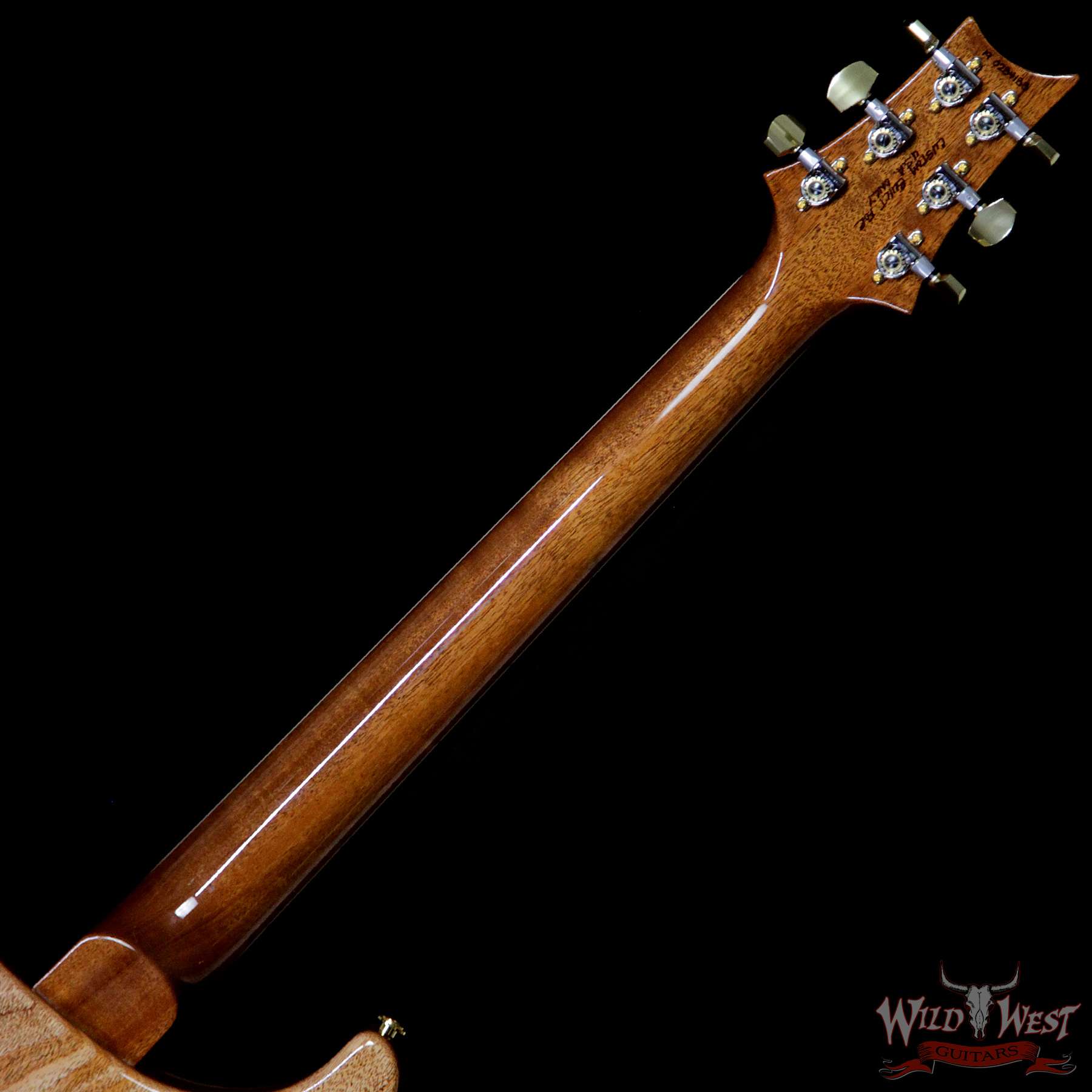 prs-20th-594sh-284188-nb__wwg.jpg PRS Wild West Guitars 20th Anniversary Limited Run # 27 of 40 Wood Library Artist Package Semi-Hollow McCarty 594 River Blue - Image 7