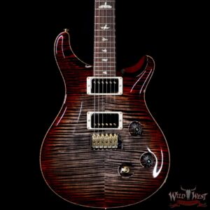 2019 PRS Wild West Guitars 20th Anniversary Limited Run # 39 of 40 Wood Library Artist Package Custom 24 Brazilian Rosewood Fingerboard Charcoal Cherry Burst - Image 3