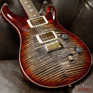 2019 PRS Wild West Guitars 20th Anniversary Limited Run # 39 of 40 Wood Library Artist Package Custom 24 Brazilian Rosewood Fingerboard Charcoal Cherry Burst - Image 12