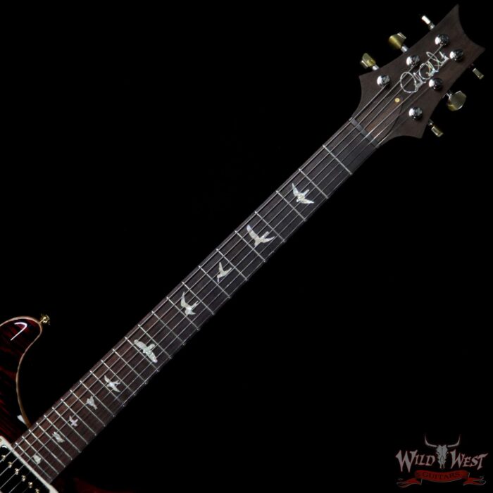 2019 PRS Wild West Guitars 20th Anniversary Limited Run # 39 of 40 Wood Library Artist Package Custom 24 Brazilian Rosewood Fingerboard Charcoal Cherry Burst - Image 7