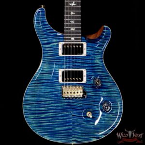 PRS Wild West Guitars 20th Anniversary Limited Run # 38 of 40 Wood Library Artist Package Custom 24 Brazilian Rosewood Fingerboard River Blue - Image 3