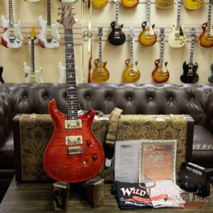 PRS Wild West Guitars 20th Anniversary Limited Run # 36 of 40 Wood Library Artist Package Custom 24 Brazilian Rosewood Fingerboard Blood Orange - Image 10