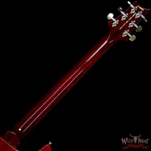 PRS Wild West Guitars 20th Anniversary Limited Run # 36 of 40 Wood Library Artist Package Custom 24 Brazilian Rosewood Fingerboard Blood Orange - Image 9