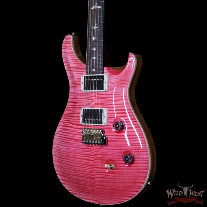 PRS Wild West Guitars 20th Anniversary Limited Run # 37 of 40 Wood Library Artist Package Custom 24 Brazilian Rosewood Fingerboard Bonnie Pink - Image 2