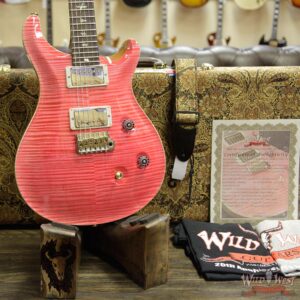 PRS Wild West Guitars 20th Anniversary Limited Run # 37 of 40 Wood Library Artist Package Custom 24 Brazilian Rosewood Fingerboard Bonnie Pink - Image 10