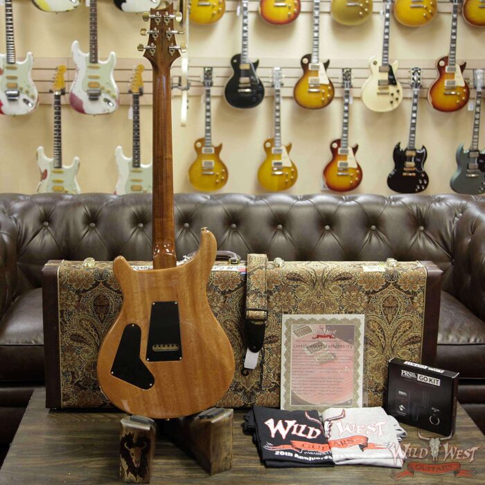 PRS Wild West Guitars 20th Anniversary Limited Run # 37 of 40 Wood Library Artist Package Custom 24 Brazilian Rosewood Fingerboard Bonnie Pink - Image 12