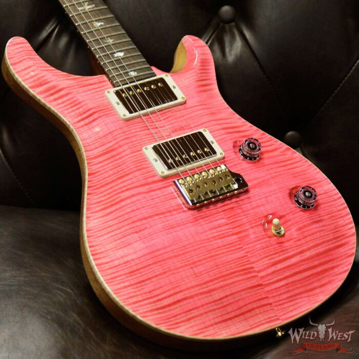 PRS Wild West Guitars 20th Anniversary Limited Run # 37 of 40 Wood Library Artist Package Custom 24 Brazilian Rosewood Fingerboard Bonnie Pink - Image 11