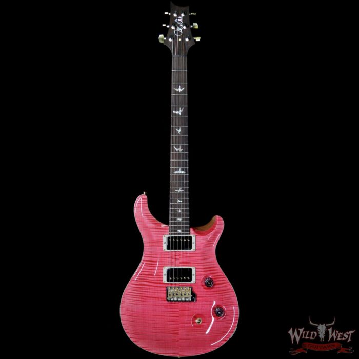 PRS Wild West Guitars 20th Anniversary Limited Run # 37 of 40 Wood Library Artist Package Custom 24 Brazilian Rosewood Fingerboard Bonnie Pink - Image 4
